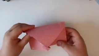 Tutorial Sobre Origami Sencillo Para regalar dinero  MundoParty [upl. by Akimot]