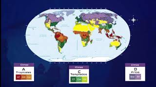 CLASIFICACIÓN DE CLIMAS KÖPPEN [upl. by Biebel]
