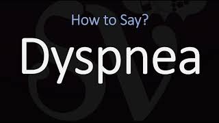 How to Pronounce Dyspnea CORRECTLY Meaning amp Pronunciation [upl. by Shawna]