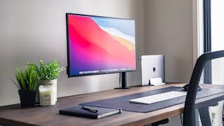 My Minimal Productivity Mac Desk Setup for students office work developers and more [upl. by Sucramd]