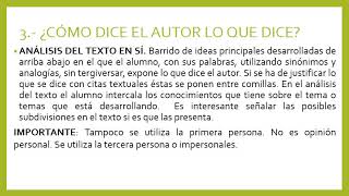 Cómo hacer un comentario de texto filosófico [upl. by Eelyac]