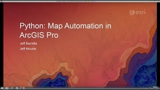 Python Map Automation in ArcGIS Pro [upl. by Lesh]