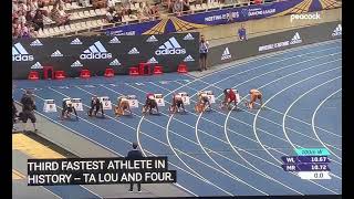 Paris Diamond League 2022 ShellyAnn FraserPryce 100m 1067 [upl. by Chaddie]