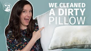 How To ACTUALLY Wash Dirty Pillows StepByStep Guide [upl. by Howlend]