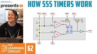 How 555 timers Work  The Learning Circuit [upl. by O'Shee745]