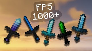 Top 10 Best PvP Texture Packs for Minecraft FPS BOOST  JavaMCPE [upl. by Shanleigh]