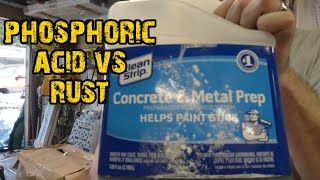 Phosphoric acid vs Rust  Madstiles [upl. by Asenaj278]