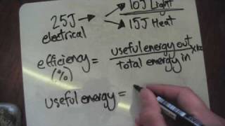 Efficiency Calculation [upl. by Anairt]