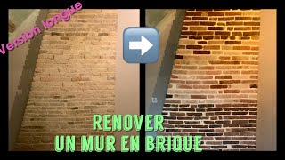 Comment Rénover un Mur en Brique en un Weekend [upl. by Cnut631]