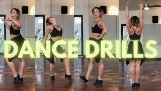 Dance Drills  Exercises That Develop amp Improve Technique [upl. by Ijan8]