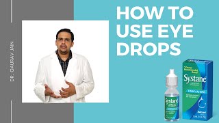 How to use eye drops Hindi [upl. by Ansel]