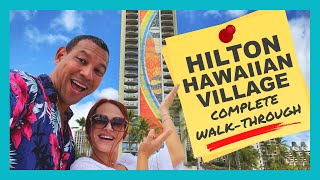 Hilton Hawaiian Village Detailed Walking Tour  Oahu Hawaii [upl. by Giliane]