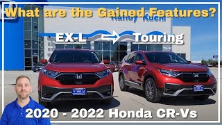 Honda CRV EXL vs Honda CRV Touring 2020  2022 [upl. by Borchers905]