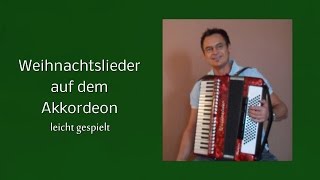 Weihnachtslieder auf dem Akkordeon [upl. by Gerstein]