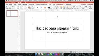 Como hacer un tríptico en Power Point sin plantilla [upl. by Notgnilliw]