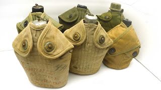 A brief history of the US military Model M1910 canteen [upl. by Notnelc]