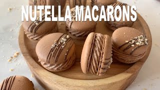 Nutella Macarons [upl. by Victory]