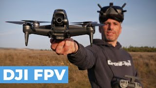 DJI FPV COMBO  TEST et AVIS sur ce DRONE révolutionnaire [upl. by Sussman]