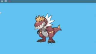 Pokemon Brick Bronze  TYRANTRUM [upl. by Combs91]