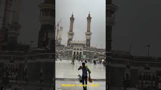 Rainy Azan in Makkah [upl. by Riedel]