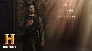 Knightfall Season Finale Exclusive Sneak Peek Season 1 Episode 10  History [upl. by Ravilob36]