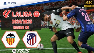 FC 25  Valencia vs Atletico Madrid  La Liga 2425  Full Match  PS5™4K [upl. by Anilok128]