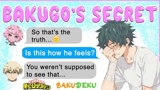 Deku Finds SECRETS in BAKUGOUS ROOM 😯 BNHA Texts  MHA Chat  BakuDeku [upl. by Richey196]