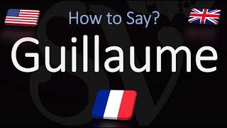 How to Pronounce Guillaume CORRECTLY French Name Meaning amp Pronunciation [upl. by Pirzada36]