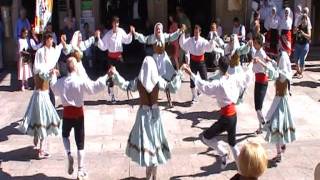 Catalonian traditional folk dance Bolangera de Roses [upl. by Enegue]