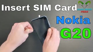 Nokia G20 Insert SIM [upl. by Dilan692]