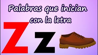 Palabras con Z  Aprende a leer y escribir [upl. by Ientruoc163]