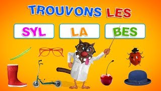 Foufou  Trouvons les syllabes Learn the syllables for kids Serie 01 4K [upl. by Refotsirk935]