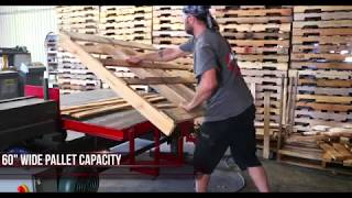 PRS Spartan Bandsaw  Pallet Dismantler [upl. by Mathew]