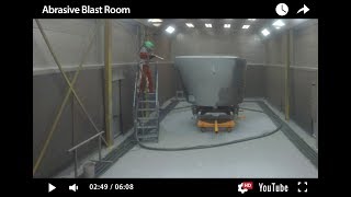 Abrasive Blast Room ISTblast [upl. by Mukul653]