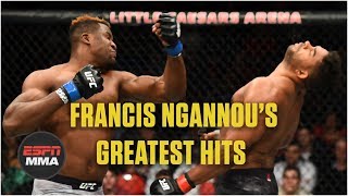 Francis Ngannou’s UFC knockout reel  ESPN MMA [upl. by Anitnelav762]