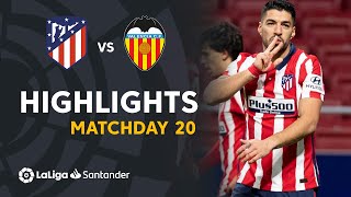 Highlights Atletico Madrid vs Valencia CF 31 [upl. by Sarine]