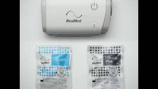 ResMed AirMini™  How to use HumidX amp HumidX Plus [upl. by Auqenet]