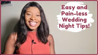 TIPS FOR YOUR FIRST NIGHT  Easy Wedding Night Tips  Waited Till Marriage [upl. by Tsirhc]