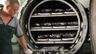 How vulcanized shoes are made [upl. by Inkster682]