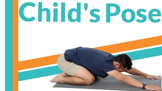 Childs Pose for Lower Back Pain [upl. by Arret677]