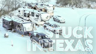 No water and no power for days Stuck in our RV in Texas during Winter Storm Uri [upl. by Roos]