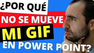 ¿Cómo INSERTAR un GIF en POWER POINT ✅【Para que funcione en 2023】 [upl. by Linzy]