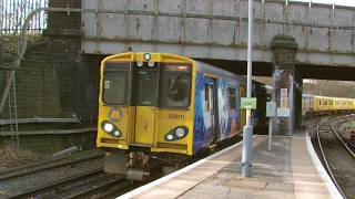 Half an Hour at 216  Birkenhead North Station 1022017  Class 507 508 terminus [upl. by Barren]