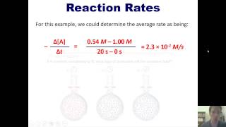 Chapter 14 – Chemical Kinetics Part 1 of 17 [upl. by Leizar]