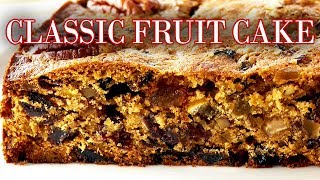 Professional Baker Teaches You How To Make FRUIT CAKE [upl. by Stagg]