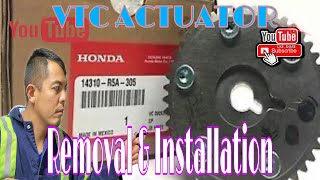 VTC actuator removal and installation [upl. by Eniak]