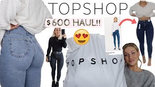 TOPSHOP JEANS TRYON HAUL  OMG YOU NEED THESE  AD [upl. by Eycal562]