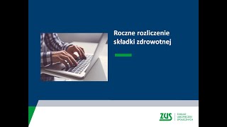 Roczne rozliczenie składki zdrowotnej – program płatnik webinar [upl. by Yendor]