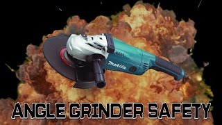 Safety Time  Angle Grinder Safety [upl. by Mallina]