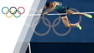 Thiago Braz breaks Olympic record in Pole Vault [upl. by Yaluz]